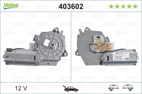 Motor stieračov VALEO